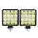 PAR DE FAROL AUXILIAR WORKLIGHT UNIVERSAL COM 16 LEDS QUADRADO - FARO53K-I