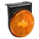 LANTERNA LATERAL AMARELA FLEXÍVEL DE LED COM SUPORTE E CONECTOR DE 2 VIAS ORIGINAL - LANT08A-AM-LED