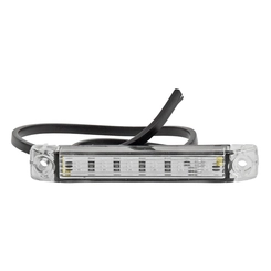 LANTERNA DELIMITADORA TRASEIRA RUNNINGPOINT DE 24V E LED QUE ACENDE VERMELHO - LANT290-VM