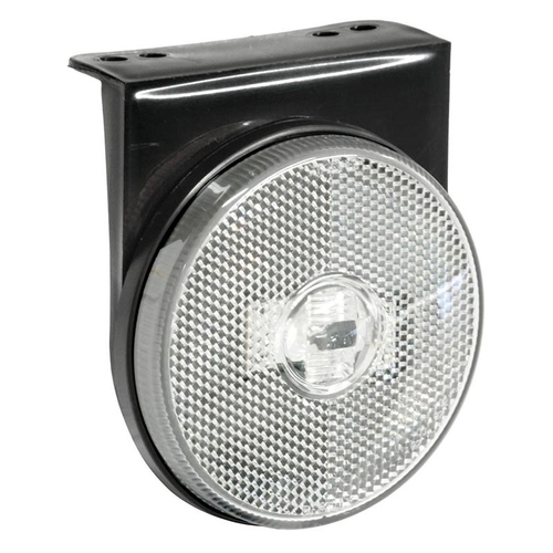 LANTERNA LATERAL CRISTAL FLEXÍVEL DE LED COM SUPORTE PARA CONECTOR DE 2 VIAS ORIGINAL - LANT08A-CR-LED