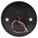 LANTERNA LATERAL AMARELA UNIVERSAL APOLO DAS CARRETAS COM LUZ DIFUSA BIVOLT E FIO DE 2 VIAS - LANT262-AM
