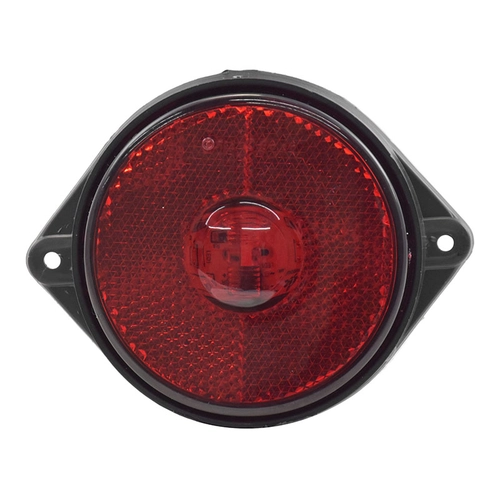 LANTERNA VERMELHA DO PEITO DAS CARRETAS DE LED PARA CONECTOR DE 2 VIAS - LANT84F-VM-LED