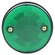 LANTERNA LATERAL VERDE UNIVERSAL APOLO DAS CARRETAS COM LUZ DIFUSA BIVOLT E FIO DE 2 VIAS - LANT262-VD