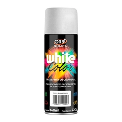 TINTA ORBISPRAY DE 340ML COM 190 GRAMAS DE COR BRANCO FOSCO - TINT04