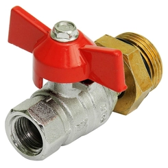 CONEXÃO VÁLVULA DE DRENO MANUAL COM REGISTRO M22X1,5MM - CONE88C