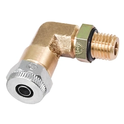 CONEXÃO COTOVELO MACHO RAPIDA DE 08MM X 12MM E ROSCA DE 1,5MM - CONE122