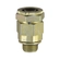CONEXÃO RETA MACHO E INSTANTÂNEA DE METAL PARA TUBO DE 16MM E ROSCA M16 - CONE163