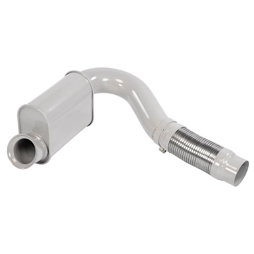 TUBO FLEXÍVEL DE INOX DE SAÍDA DO COLETOR DE ESCAPAMENTO COM SILENCIOSO DE 4.1/2" DO MERCEDES BENZ - TUBO57