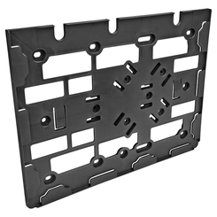 SUPORTE DE PLACA PARA RÓTULO DE RISCO COM 400X300MM - SUPO137