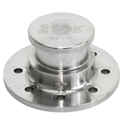 PINO REI FLANGEADO DE 3.1/2" COM 8 FUROS PARA CARRETAS - PREI05-I