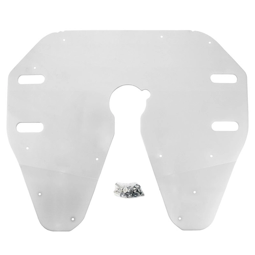 PROTETOR DE QUINTA RODA MODELO JSK37CX DA JOST COM KIT DE FIXAÇÃO BRANCO - PROT24-BR