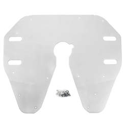PROTETOR DE QUINTA RODA MODELO JSK37CX DA JOST COM KIT DE FIXAÇÃO BRANCO - PROT24-BR
