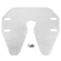 PROTETOR DE QUINTA RODA MODELO JSK37CX DA JOST COM KIT DE FIXAÇÃO BRANCO - PROT24-BR
