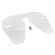 PROTETOR DE QUINTA RODA MODELO JSK37CX DA JOST COM KIT DE FIXAÇÃO BRANCO - PROT24-BR