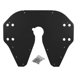 PROTETOR DE QUINTA RODA MODELO JSK37C DA JOST COM KIT DE FIXAÇÃO PRETO - PROT20-PR