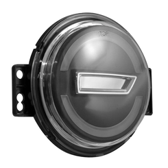 LANTERNA DE LED ANGEL EYES DIANTEIRA DE 7" 24V PARA CONECTOR DE 3 VIAS DO VOLKSWAGEN LADO DIREITO - LANT279-D