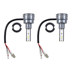 PAR DE LÂMPADA BIVOLT MODELO LED SMALL / H3 DE 45W - LAMP08A-LED-I