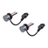 PAR DE LÂMPADA BIVOLT MODELO LED SMALL / H11 DE 45W - LAMP19A-LED-I