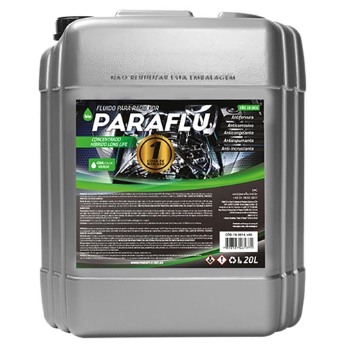 ADITIVO DO RADIADOR BIO HÍBRIDO CONCENTRADO LONG LIFE DE 20 LITROS VERDE - ADIT04