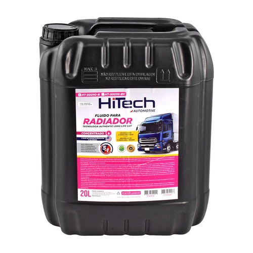 ADITIVO DO RADIADOR ORGÂNICO CONCENTRADO AUTHENTIC LONG LIFE OAT DE 20 LITROS ROSA - ADIT05A