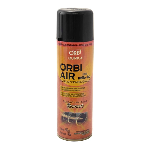 HIGIENIZADOR DO AR CONDICIONADO ORBI-AIR DE AROMA DE SUMMER DE 200ML COM 140 GRAMAS - HIGI05