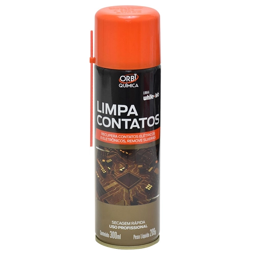 LIMPA CONTATOS ELÉTRICOS DE 300ML COM 209 GRAMAS - LIMP02