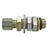 UNIÃO ANTEPARO MACHO E DE COMPRESSÃO DE METAL COM ANILHA E SEM INSERT PARA TUBO DE 08MM E ROSCA M16 - CONE82