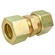 UNIÃO DE COMPRESSÃO RETA COM ANILHA E SEM INSERT DE METAL DE 16MM - CONE08C
