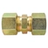UNIÃO DE COMPRESSÃO RETA COM ANILHA E SEM INSERT DE METAL DE 16MM - CONE08C