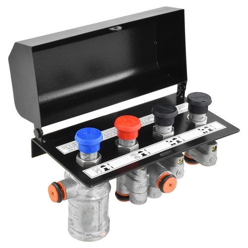PAINEL DE MOVIMENTAÇÃO MULTIFUNÇÃO E EMERGÊNCIA DE 4 SAÍDAS E 4G COM ABS E VÁLVULA PUSH PULL - PAIN06