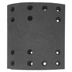 LONA DE FREIO TRASEIRA DO VOLKSWAGEN DE 212X198MM FRAS-LE - MP/411-AF/600
