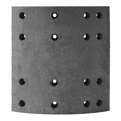 LONA DE FREIO PRIEMIRA MEDIDA PARA CARRETAS E DA TRAÇÃO DO DAF DE 203X197MM FRAS-LE - CA/33X-AF/611