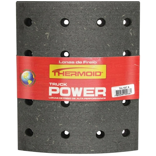 LONA DE FREIO PRIMEIRA MEDIDA TRASEIRA DA CARRETA GUERRA DE 220X173MM TRUCK POWER - TH/187X-TPOWER