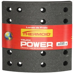 LONA DE FREIO PRIMEIRA MEDIDA DIANTEIRA E TRASEIRA DO VOLKSWAGEN FORD IVECO E VOLVO DE 180X176MM TRUCK POWER - TH/166X-TPOWER