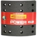 LONA DE FREIO PRIMEIRA MEDIDA DIANTEIRA E TRASEIRA DO VOLKSWAGEN FORD IVECO E VOLVO DE 180X176MM TRUCK POWER - TH/166X-TPOWER