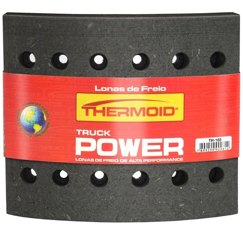 LONA DE FREIO DIANTEIRA DO VOLKSWAGEN FORD IVECO E VOLVO DE 180X152MM TRUCK POWER - TH/165-TPOWER