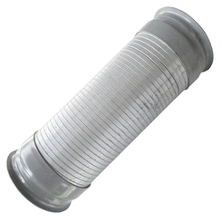 TUBO FLEXÍVEL GALVANIZADO INTERMEDIÁRIO DE SAÍDA DO COLETOR DE ESCAPE COM 4.1/2" DO SCANIA - TUBO31