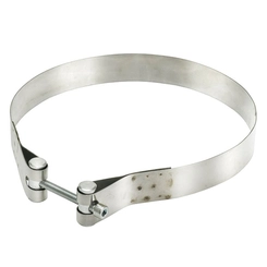 ABRAÇADEIRA CINTA DE INOX PARA FIXAÇÃO DO TUBO DE SAÍDA DO MOTOR DO MERCEDES BENZ - ABRA30