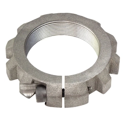 PORCA DO EIXO COM PARAFUSO TRAVA DAS CARRETAS RANDON COM EIXO DE 80MM - PORC25B
