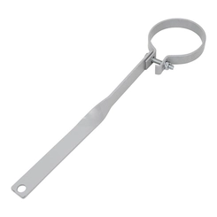 ABRAÇADEIRA INTEIRA DO TUBO LATERAL DE SAÍDA DO MOTOR COM SUPORTE DE FIXAÇÃO DO SCANIA LADO ESQUERDO - ABRA66