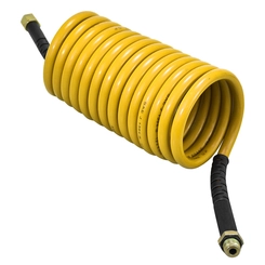 FLEXÍVEL AMARELO DE LIGAÇÃO CAVALO/CARRETA DO SISTEMA DE AR COM TRAMA DE 6500MM E M16 - FLEX31-AM
