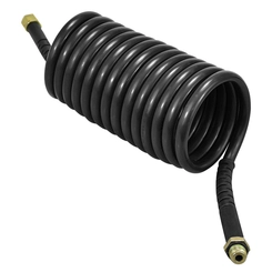 FLEXÍVEL PRETO DE LIGAÇÃO CAVALO/CARRETA DO SISTEMA DE AR COM TRAMA DE 6500MM E M16 - FLEX31-PR