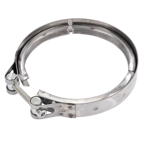 ABRAÇADEIRA CINTA DE INOX DO TUBO DE SAÍDA DO MOTOR DO VOLVO DE 5" - ABRA25