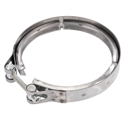 ABRAÇADEIRA CINTA DE INOX DO TUBO DE SAÍDA DO MOTOR DO VOLVO DE 5" - ABRA25