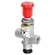VÁLVULA PUSH PULL VERMELHA DE ACIONAMENTO DE ESTACIONAMENTO COM ROSCA DE M16X1,5MM - VALV51