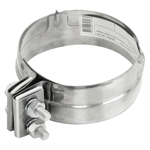 ABRAÇADEIRA DO TUBO FLEXÍVEL DE INOX DO ESCAPAMENTO DO VOLVO DE 5" - ABRA06A