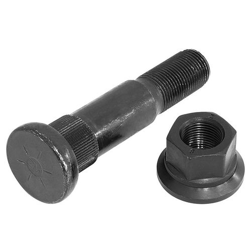 PARAFUSO ROSCA GROSSA COM PORCA DA RODA A DISCO TRASEIRA DE ALUMÍNIO DO VOLVO DE 7/8"X111MM - PARA230A