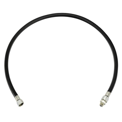 FLEXÍVEL DA CUICA DE FREIO DE 1100MM DA CARRETA GUERRA E RANDON COM CONECTOR MACHO 1/4 NPT X FÊMEA 3/4-20F - FLEX07F