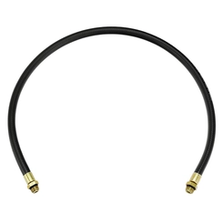 FLEXÍVEL DA CUICA DE FREIO DE 1000MM DAS CARRETAS GUERRA E RANDON COM CONECTOR MACHO X MACHO DE M16 - FLEX24F