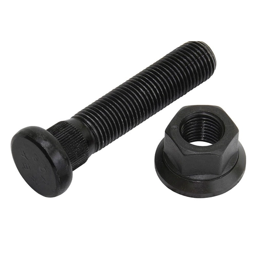PARAFUSO ROSCA GROSSA COM PORCA DA RODA A DISCO TRASEIRA DE ALUMÍNIO DO SCANIA DE 7/8"X102MM - PARA87A